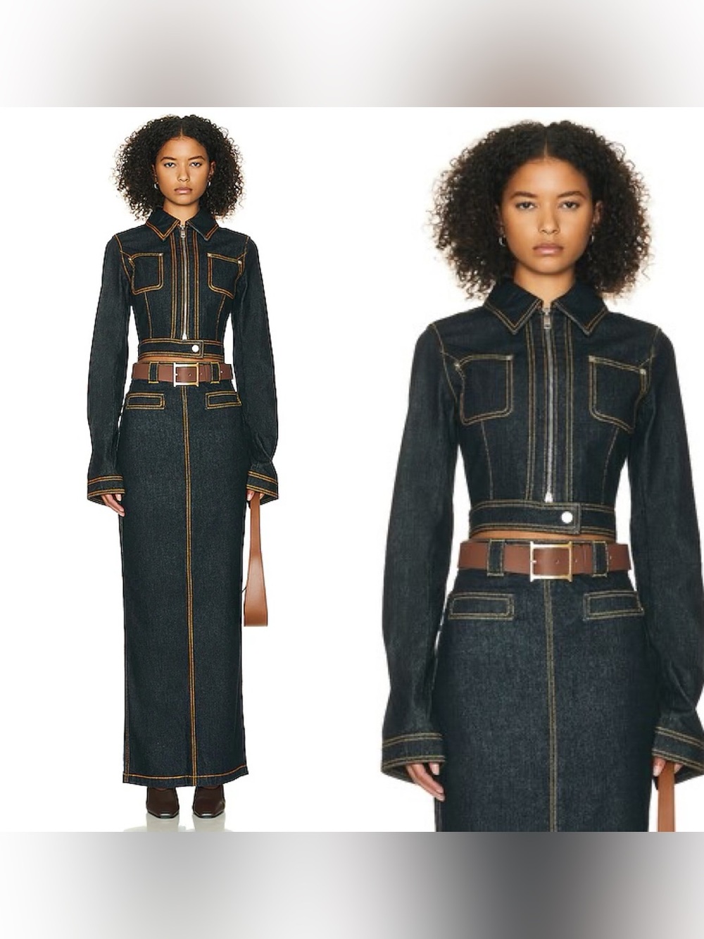 NEW HELSA Denim Small Jacket in Indigo